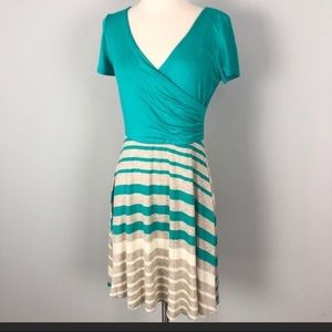 Gilli lightweight teal summer dress
